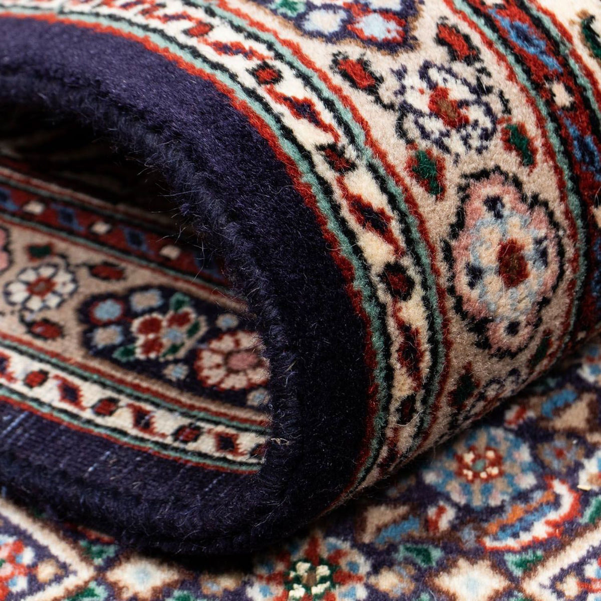 Persisk tæppe - Classic - 276 x 197 cm - mørkeblå