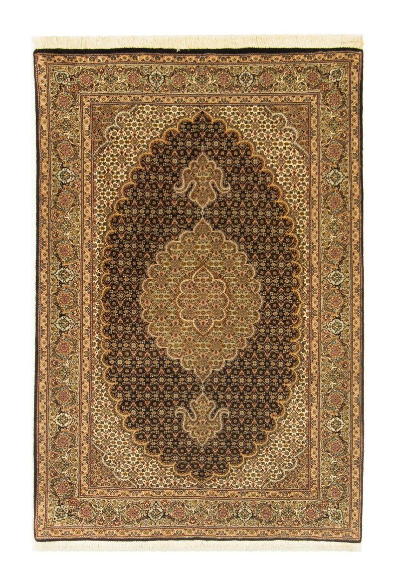 Persisk tæppe - Tabriz - Royal - 151 x 102 cm - mørkeblå