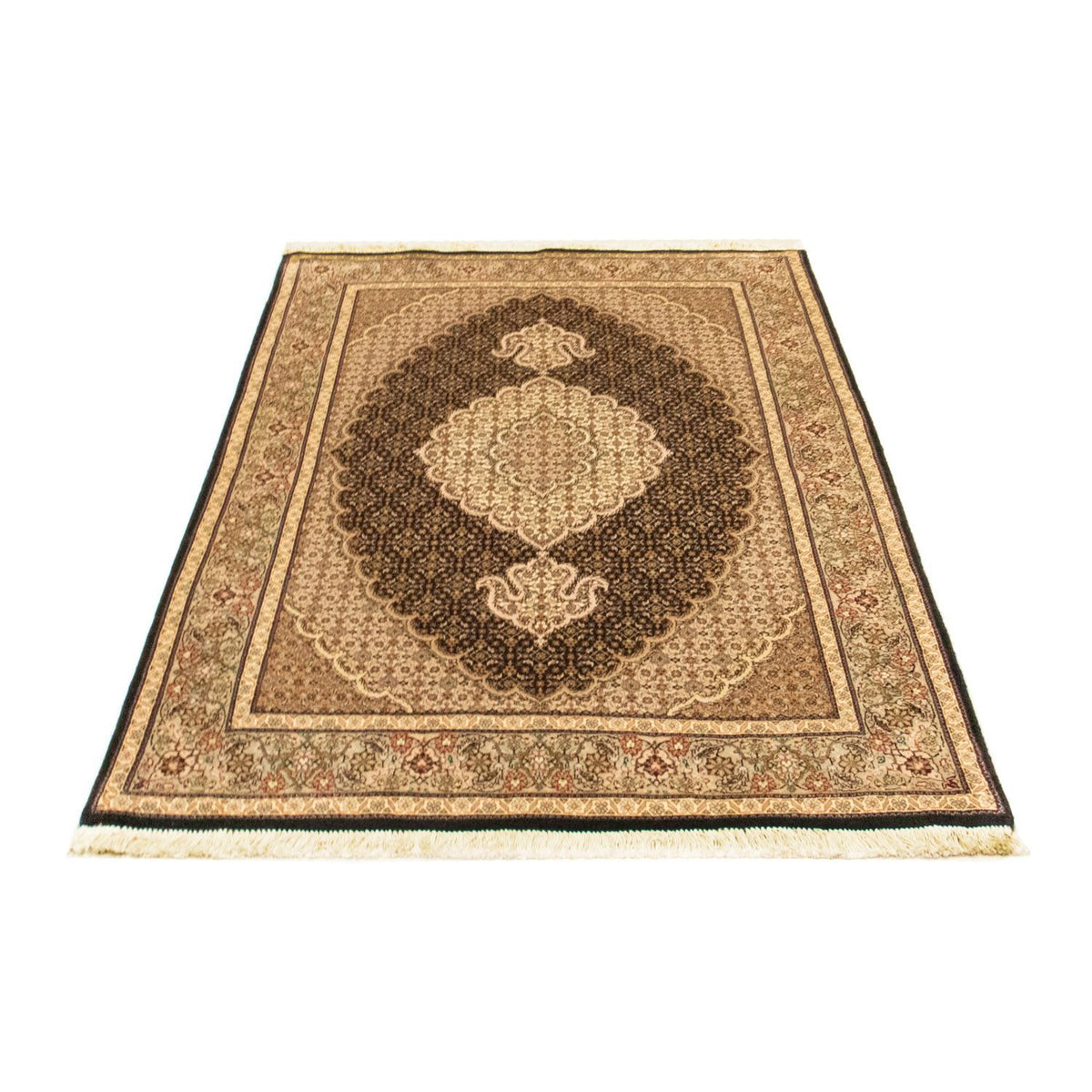 Persisk tæppe - Tabriz - 158 x 100 cm - sort