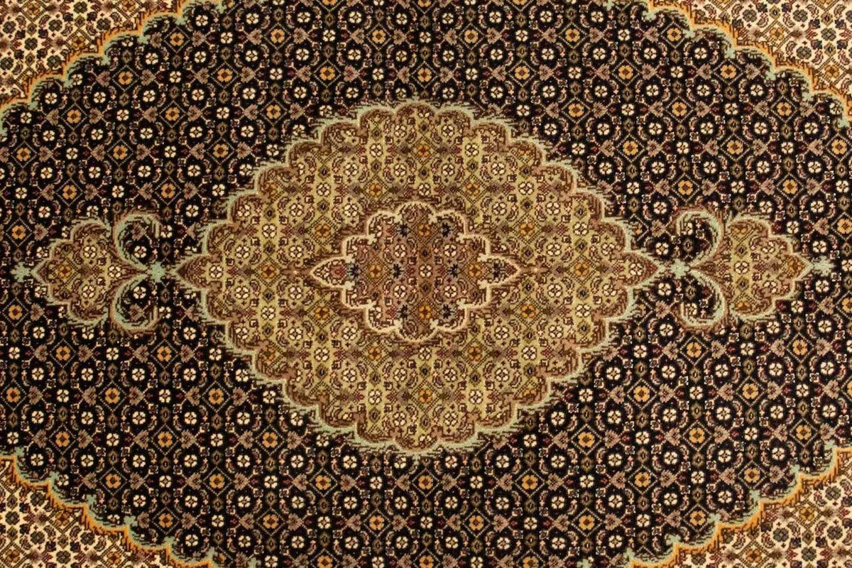 Persisk tæppe - Tabriz - Royal - 156 x 103 cm - sort