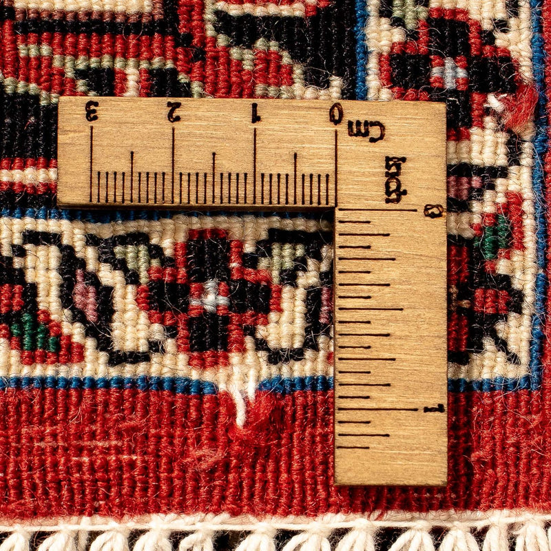 Løber Persisk tæppe - Bijar - 318 x 83 cm - mørkerød