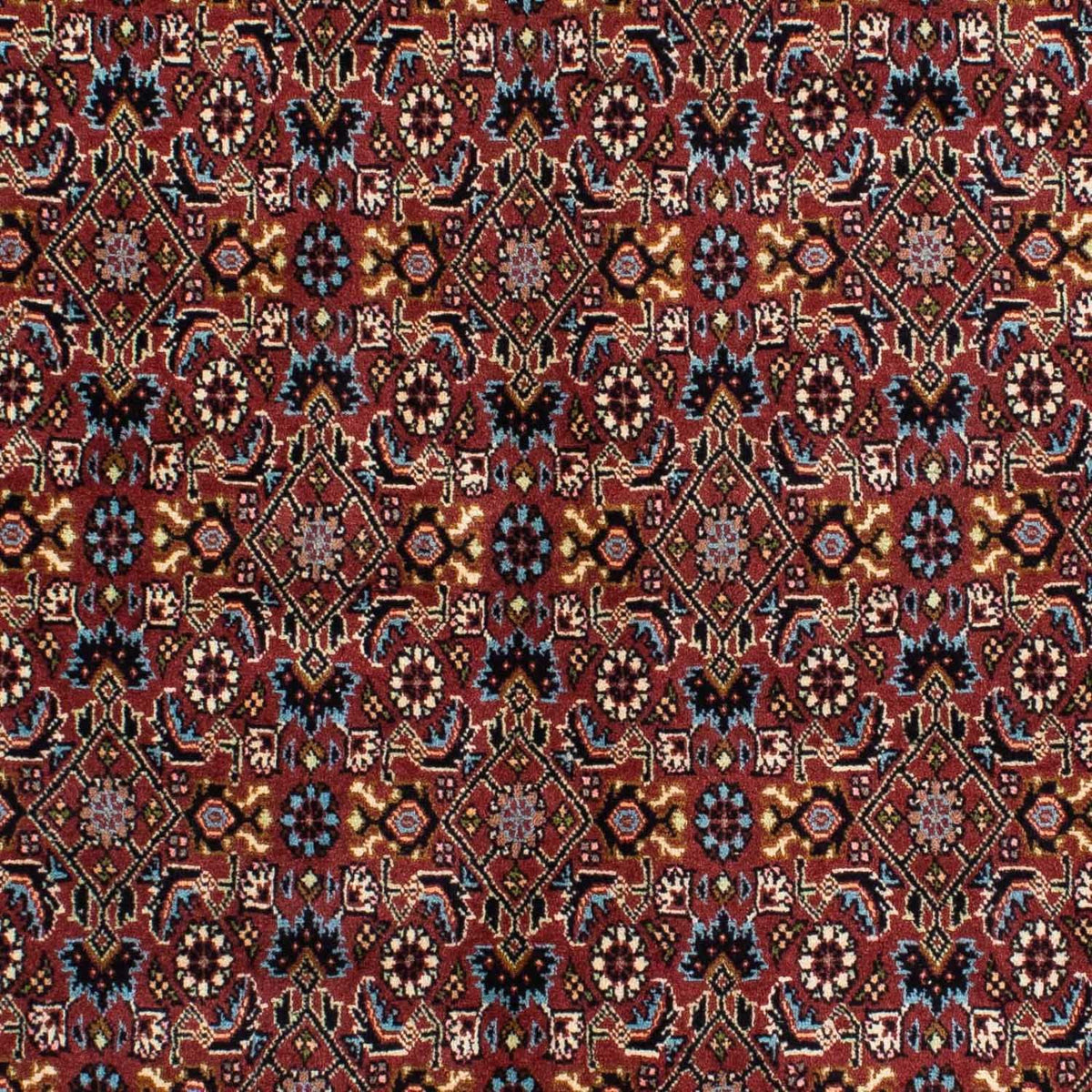 Persisk tæppe - Bijar - 210 x 139 cm - rød