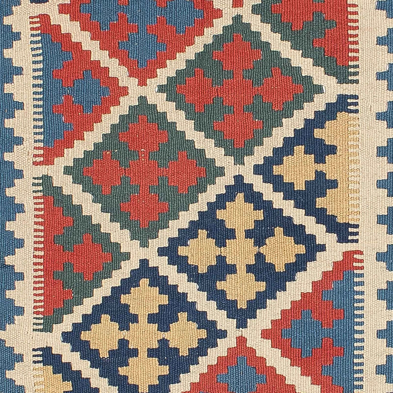 Kelim-tæppe - orientalsk - 174 x 115 cm - blå