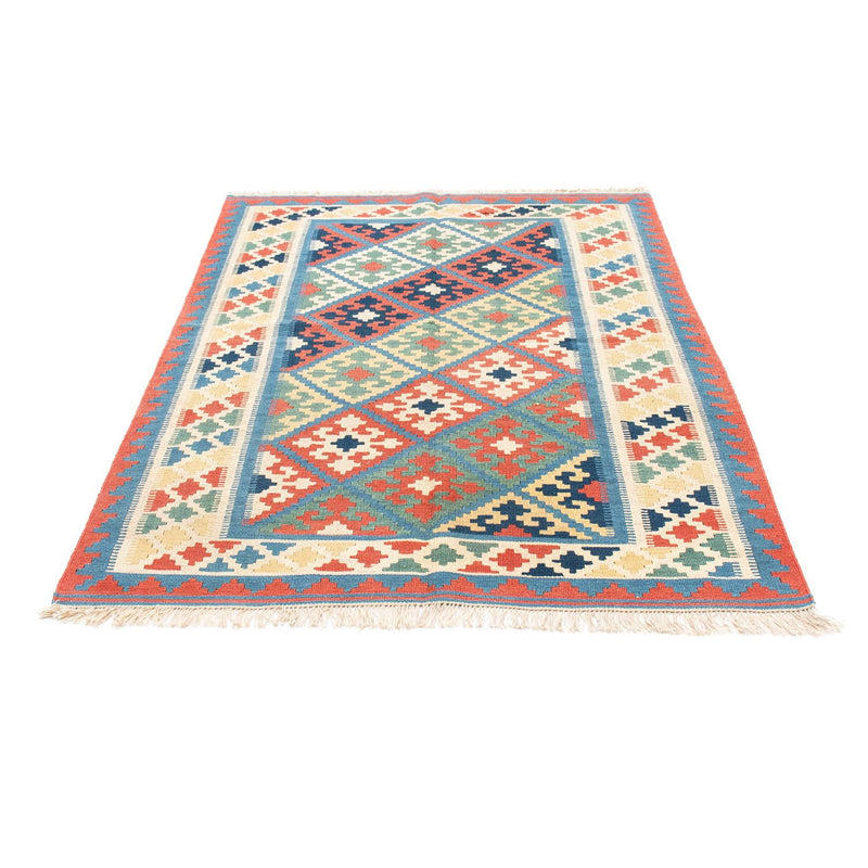 Kelim-tæppe - orientalsk - 173 x 130 cm - blå