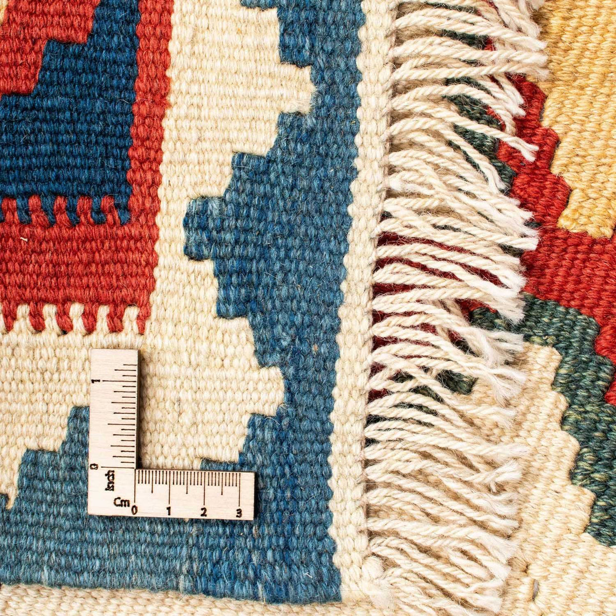 Kelim-tæppe - orientalsk - 175 x 120 cm - beige