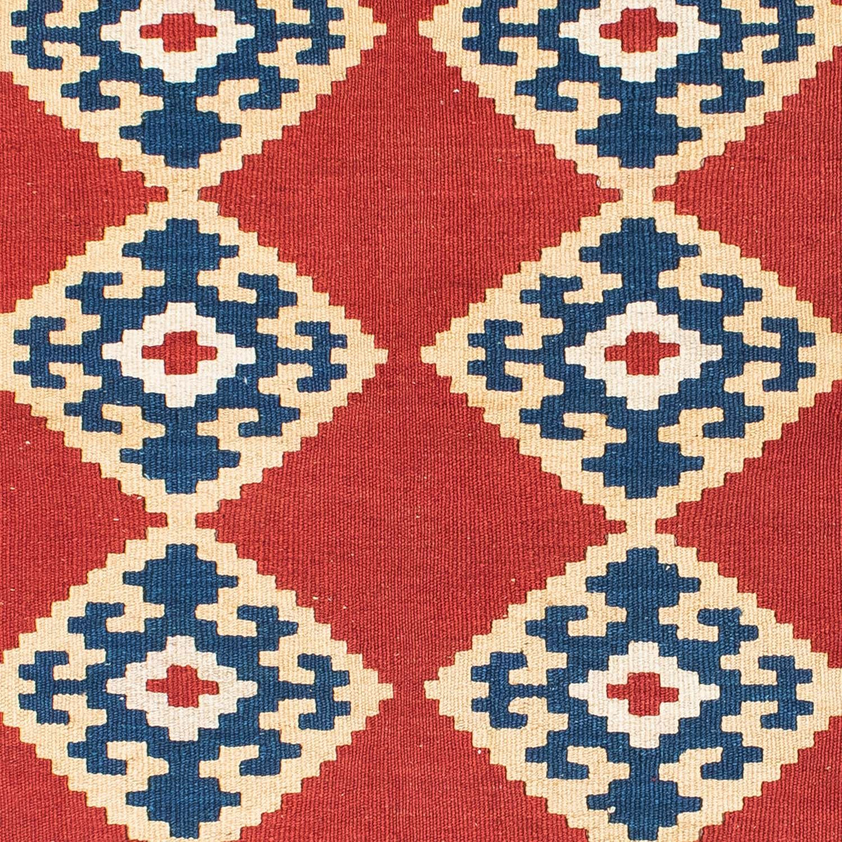 Kelim-tæppe - orientalsk - 148 x 108 cm - rød