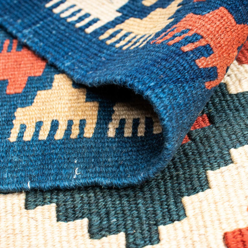 Kelim-tæppe - orientalsk - 156 x 98 cm - rød