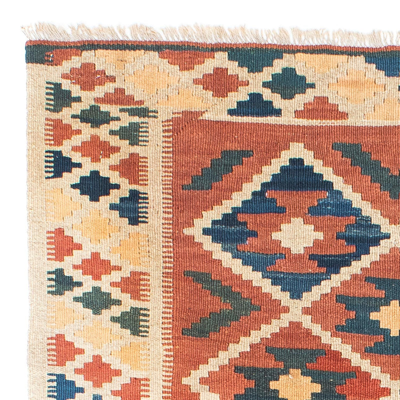 Kelim-tæppe - orientalsk - 148 x 106 cm - brun