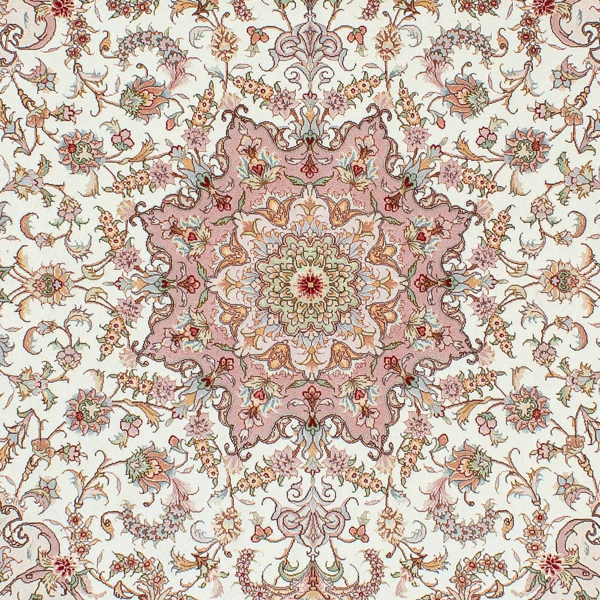 Persisk tæppe - Tabriz - Royal - 212 x 150 cm - beige