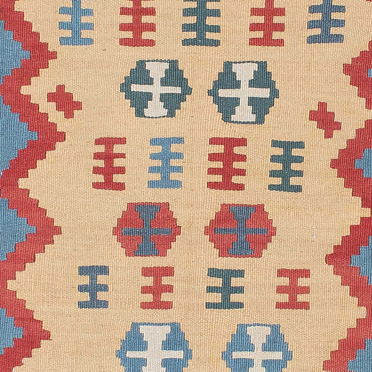 Kelim-tæppe - orientalsk - 168 x 118 cm - flerfarvet