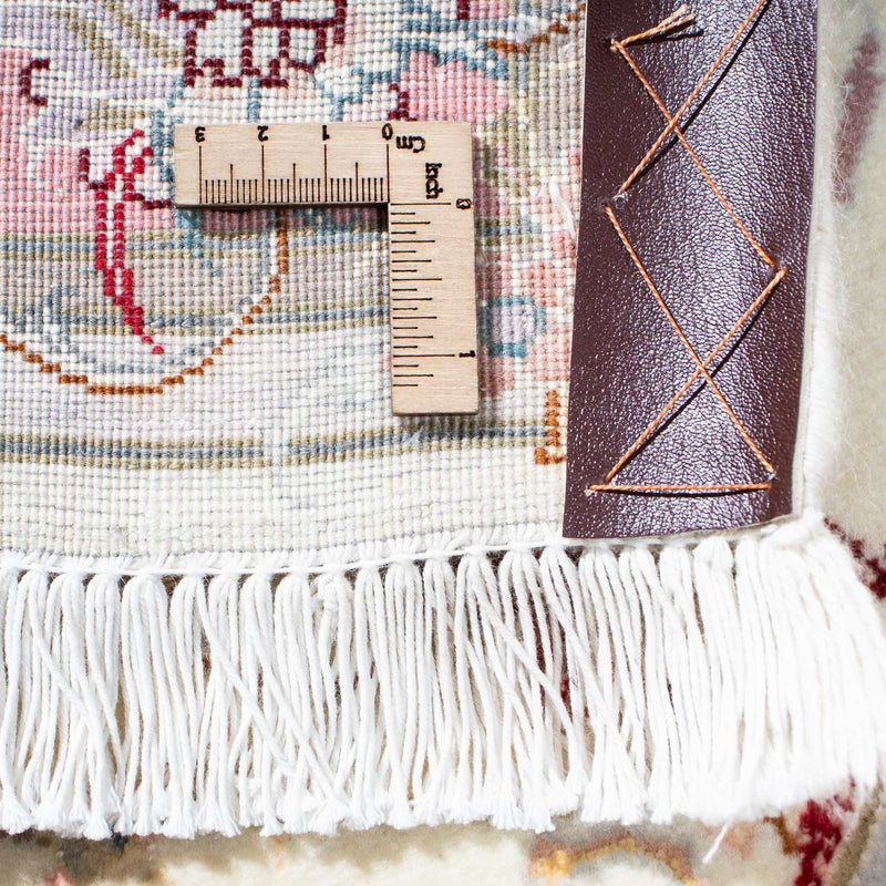 Løber Persisk tæppe - Tabriz - Royal - 202 x 100 cm - beige