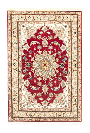 Persisk tæppe - Tabriz - Royal - 147 x 100 cm - rød