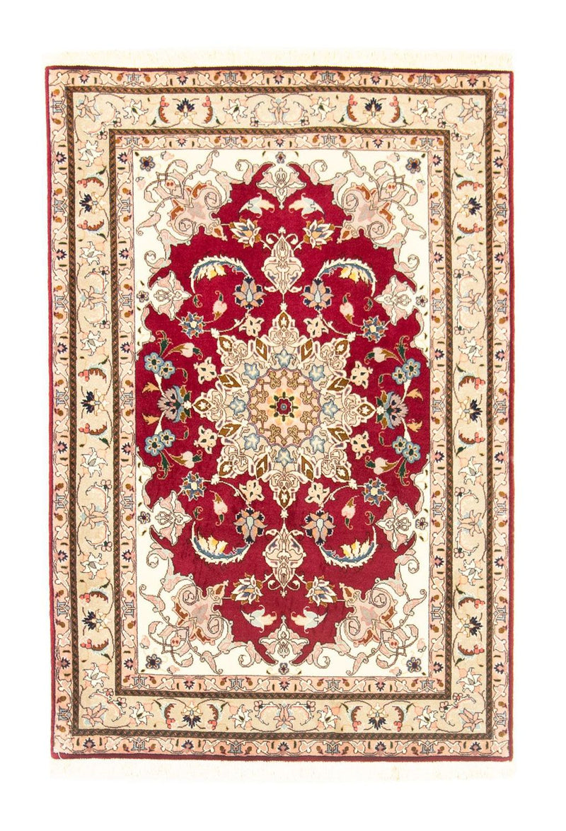 Persisk tæppe - Tabriz - Royal - 147 x 100 cm - rød