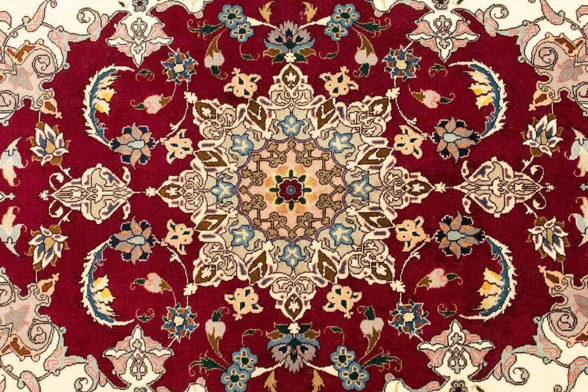 Persisk tæppe - Tabriz - Royal - 147 x 100 cm - rød