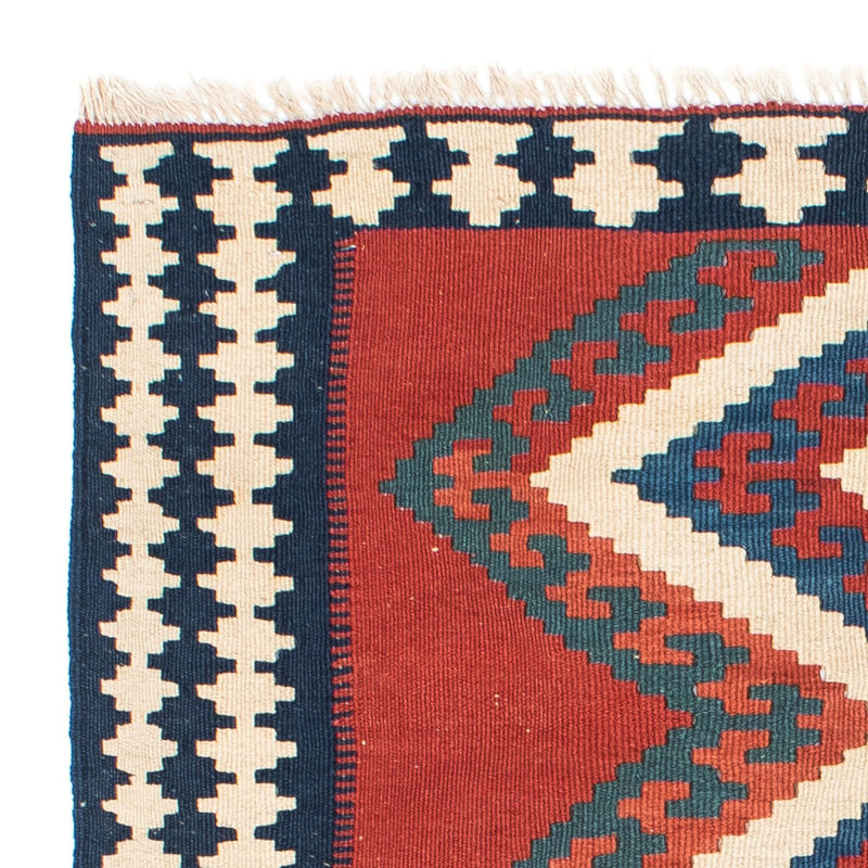 Kelim-tæppe - orientalsk - 152 x 103 cm - rød