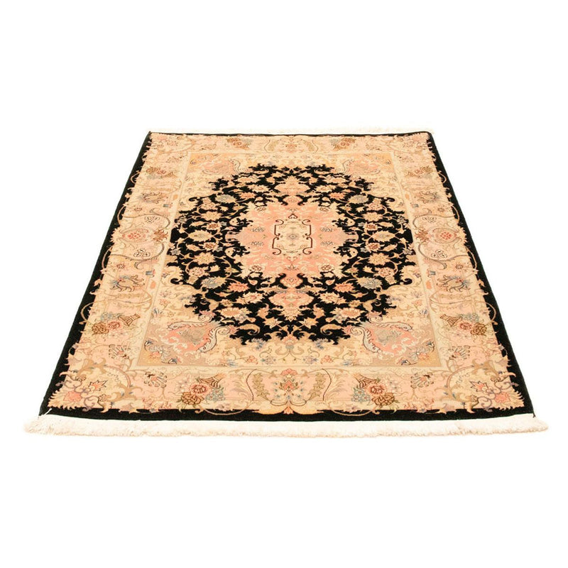 Persisk tæppe - Tabriz - Royal - 154 x 104 cm - sort