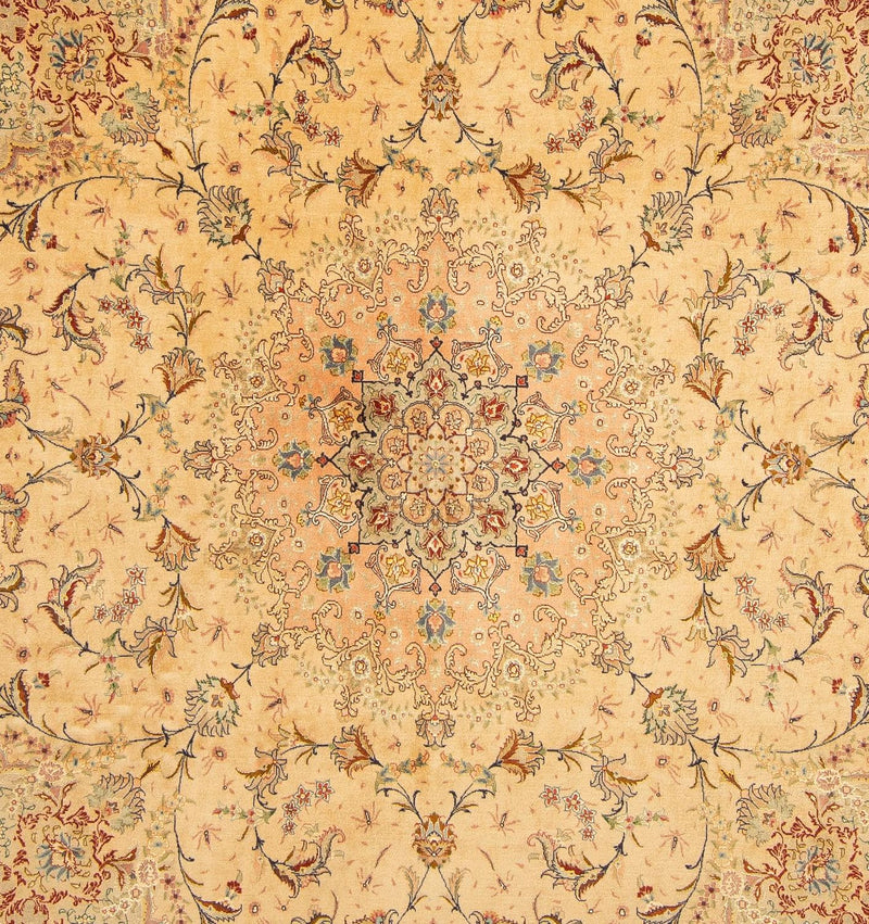 Persisk tæppe - Tabriz - Royal - 261 x 243 cm - beige