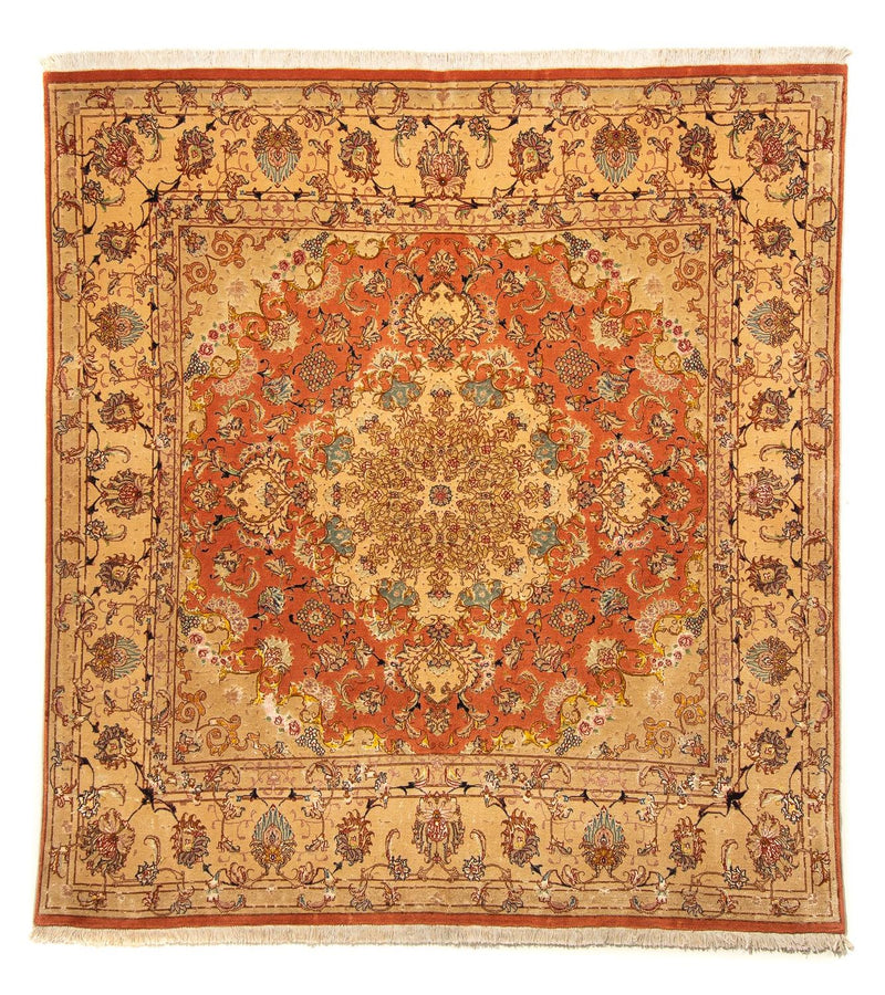 Persisk tæppe - Tabriz - Royal - 207 x 198 cm - flerfarvet