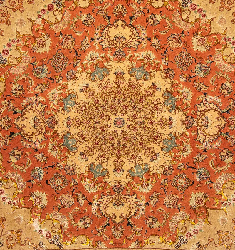 Persisk tæppe - Tabriz - Royal - 207 x 198 cm - flerfarvet