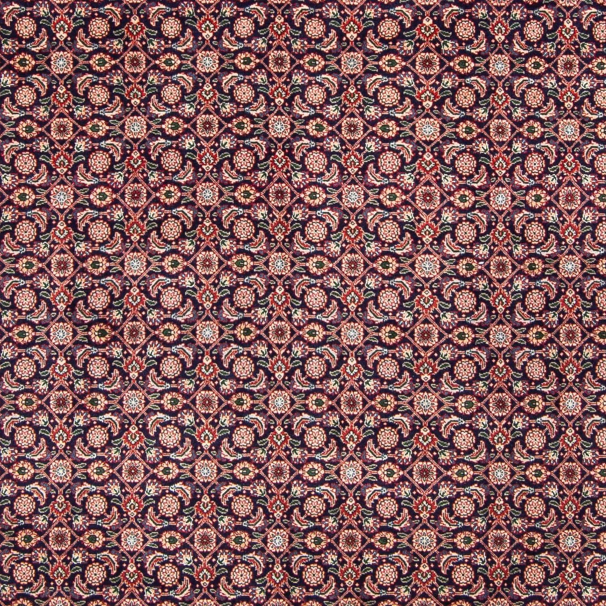 Persisk tæppe - Tabriz - 298 x 200 cm - mørkeblå