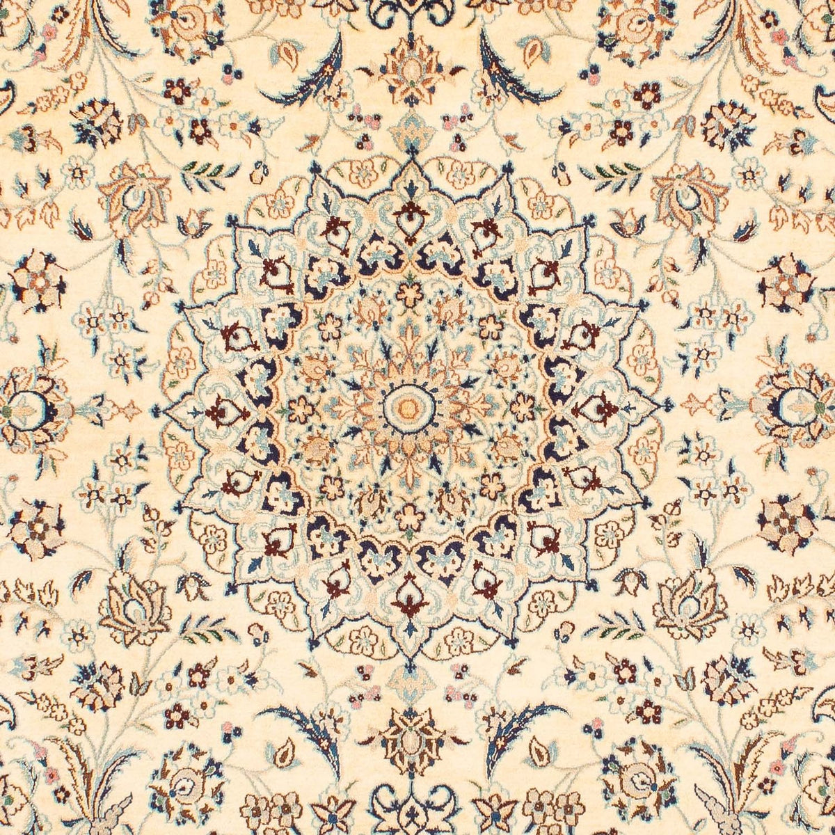 Persisk tæppe - Nain - Royal - 248 x 165 cm - beige