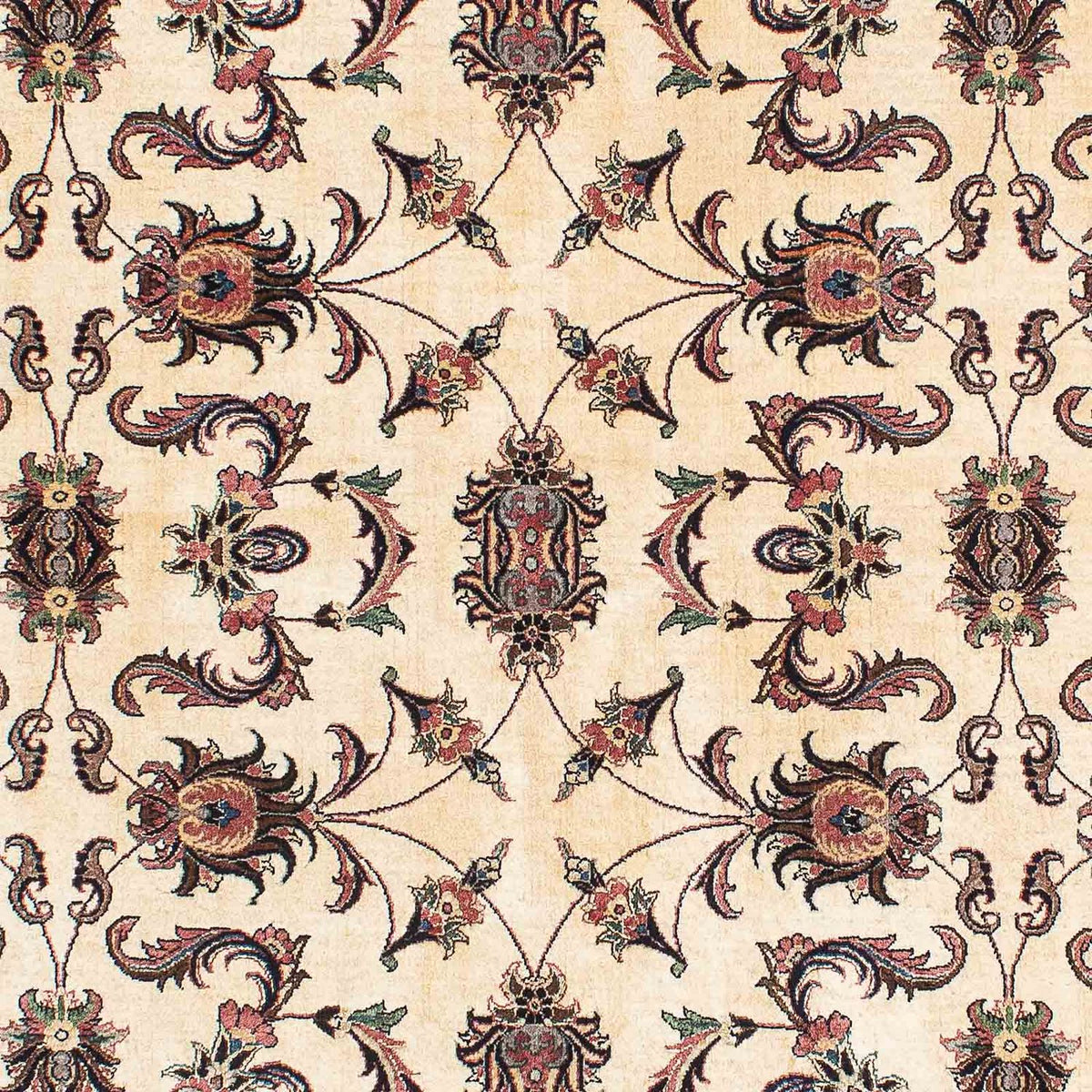Persisk tæppe - Bijar - 202 x 140 cm - beige