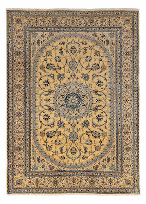Persisk tæppe - Nain - 348 x 248 cm - beige