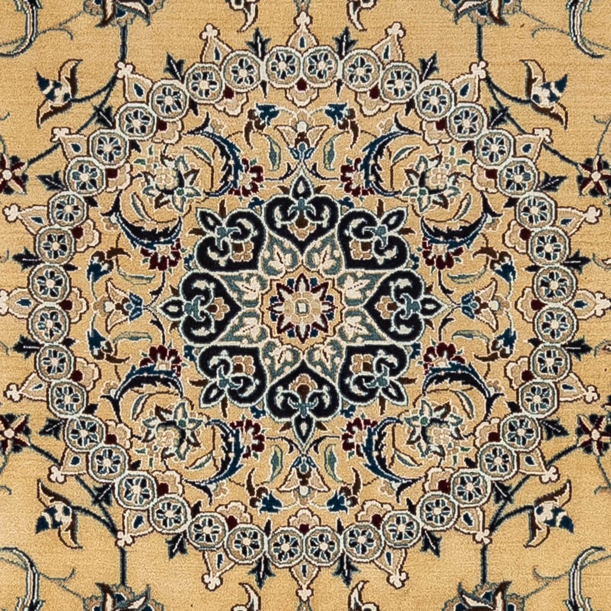 Persisk tæppe - Nain - 348 x 248 cm - beige