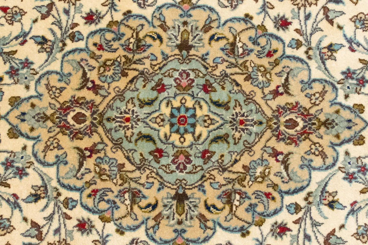 Persisk tæppe - Keshan - 216 x 142 cm - beige