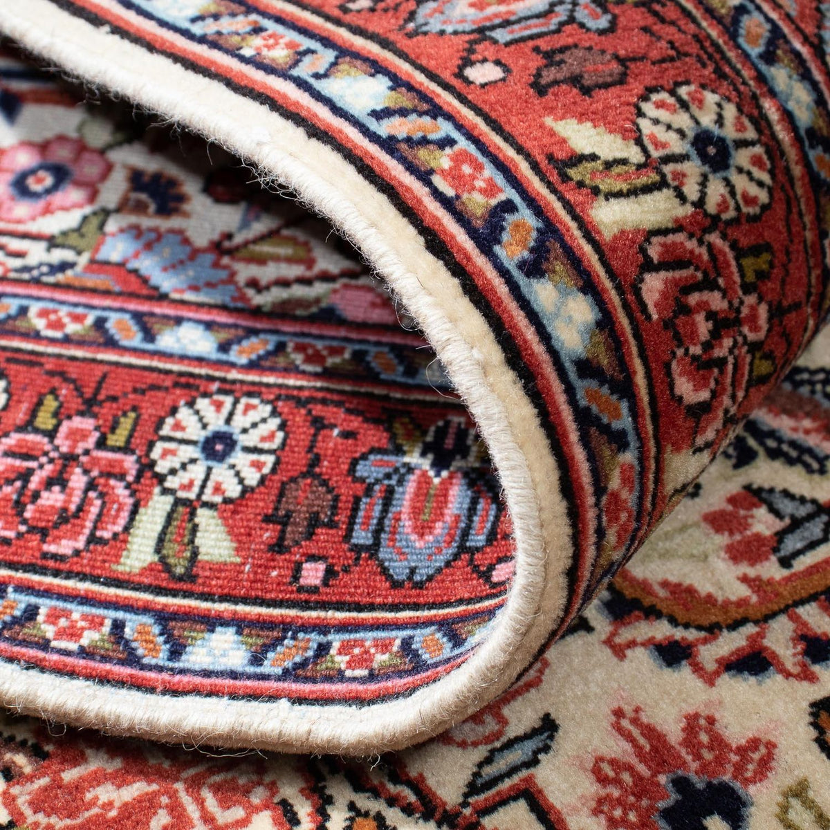 Løber Persisk tæppe - Bijar - 292 x 76 cm - beige