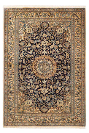 Persisk tæppe - Bijar - 202 x 140 cm - lys brun