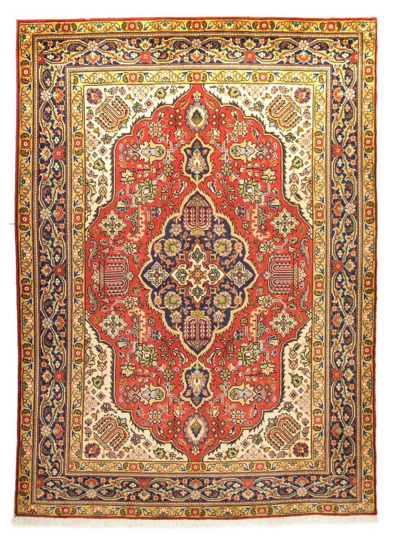 Persisk tæppe - Tabriz - Royal - 217 x 152 cm - rød