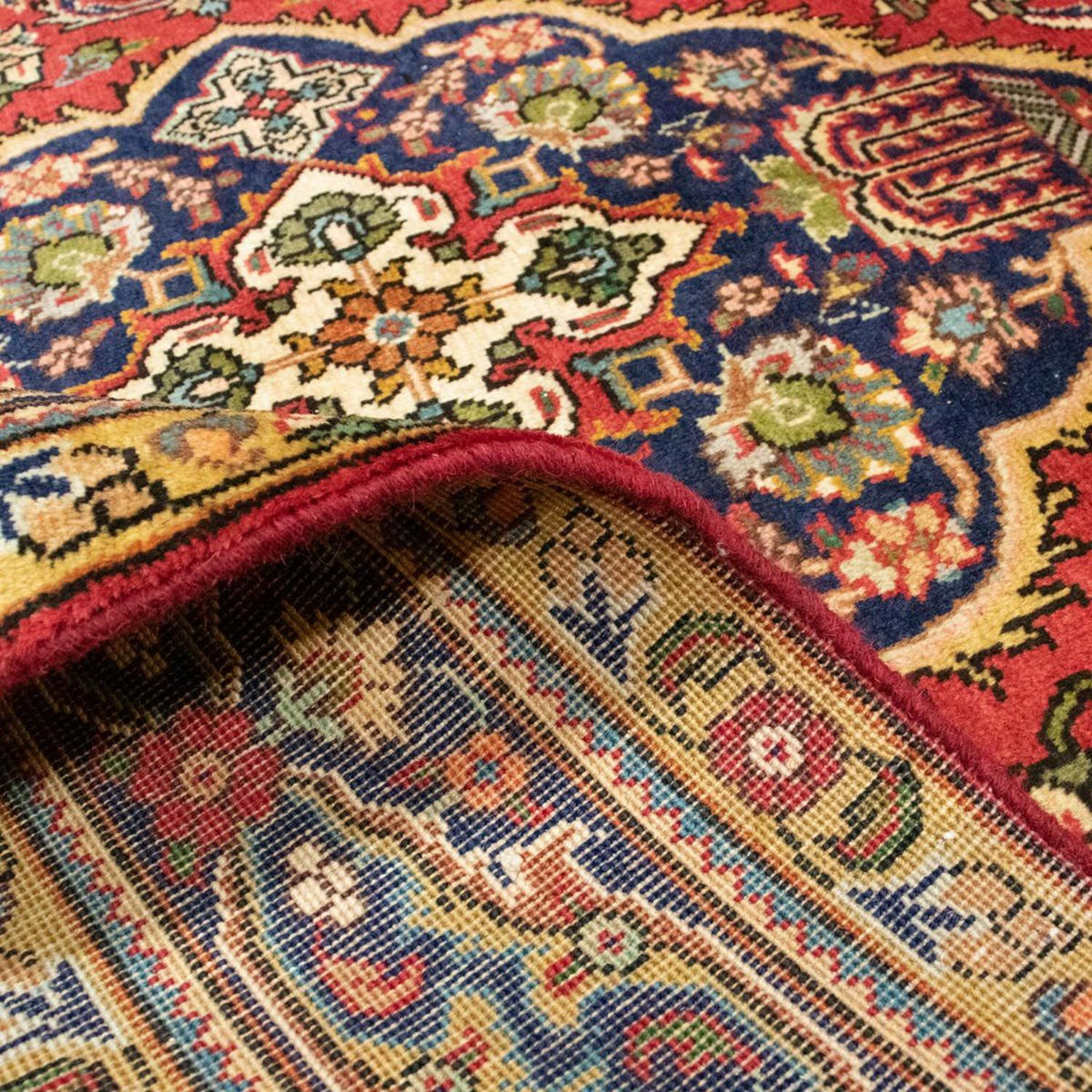Persisk tæppe - Tabriz - Royal - 217 x 152 cm - rød