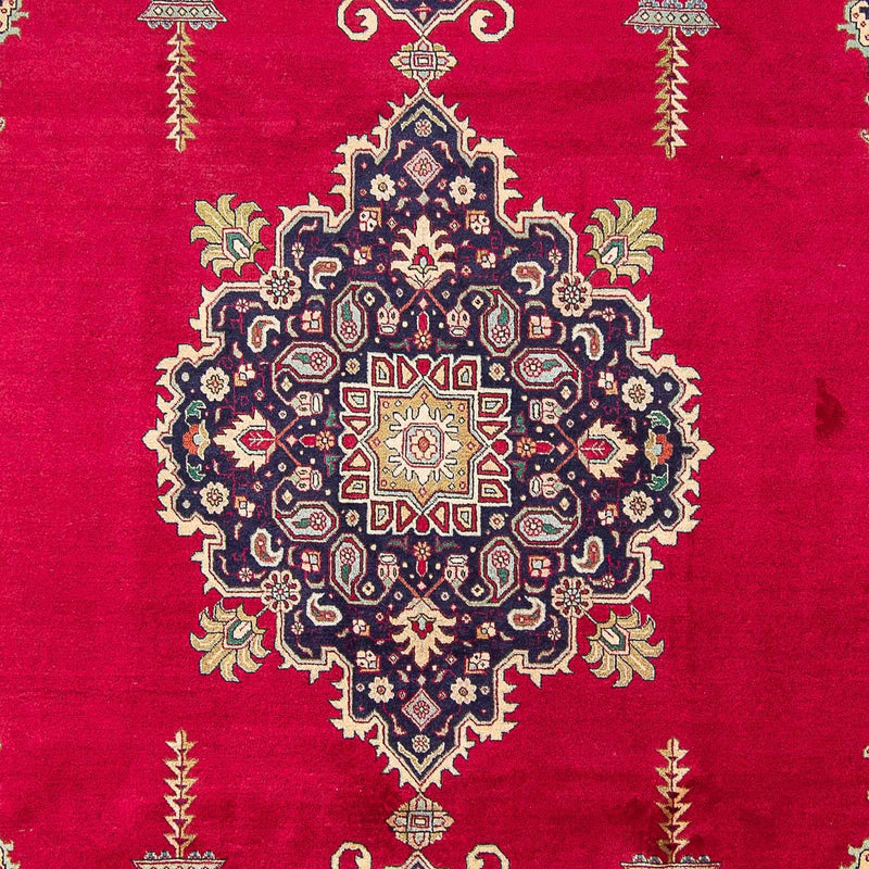 Persisk tæppe - Tabriz - Royal - 368 x 268 cm - rød
