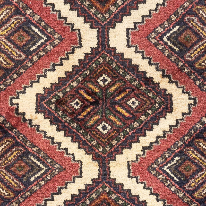 Persisk tæppe - Nomadisk - 112 x 76 cm - rød