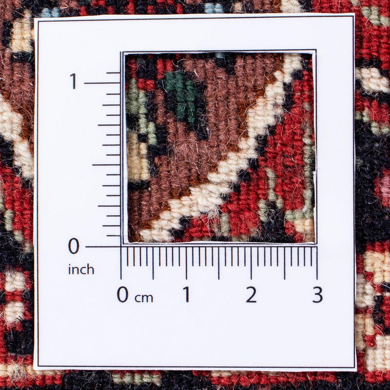 Persisk tæppe - Bijar - 250 x 168 cm - lysrød