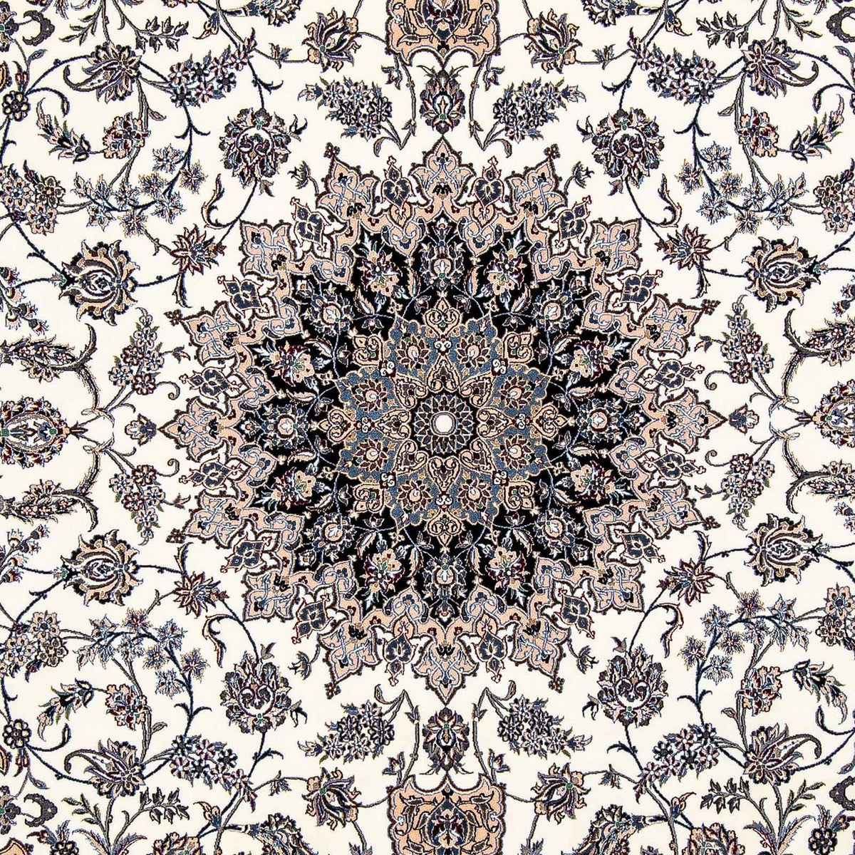 Persisk tæppe - Nain - Premium - 316 x 214 cm - beige