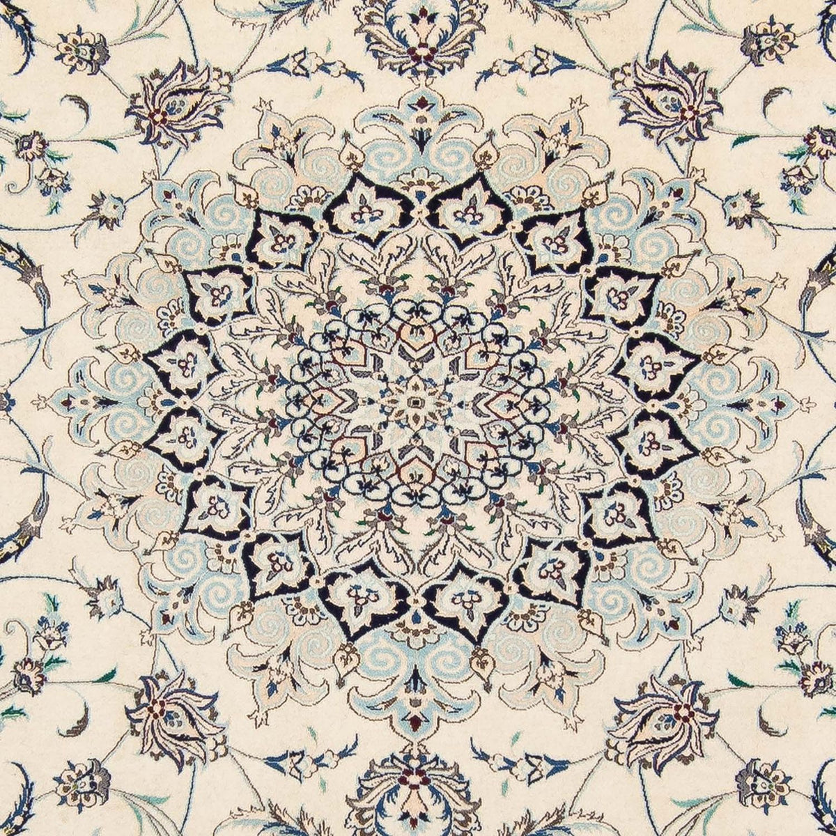 Persisk tæppe - Nain - Premium - 343 x 248 cm - beige