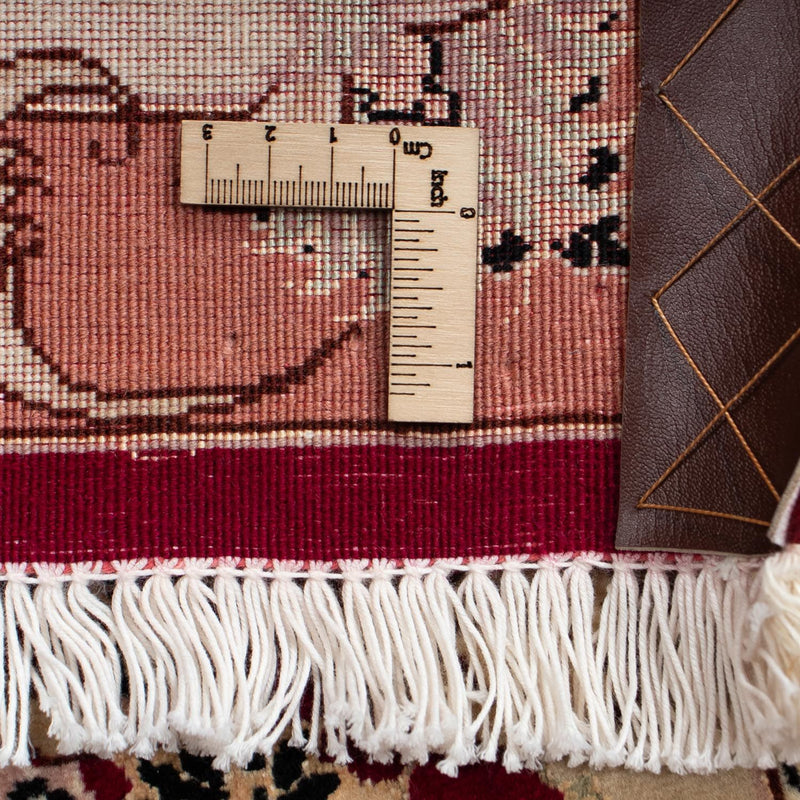 Persisk tæppe - Tabriz - Royal - 85 x 61 cm - mørkerød