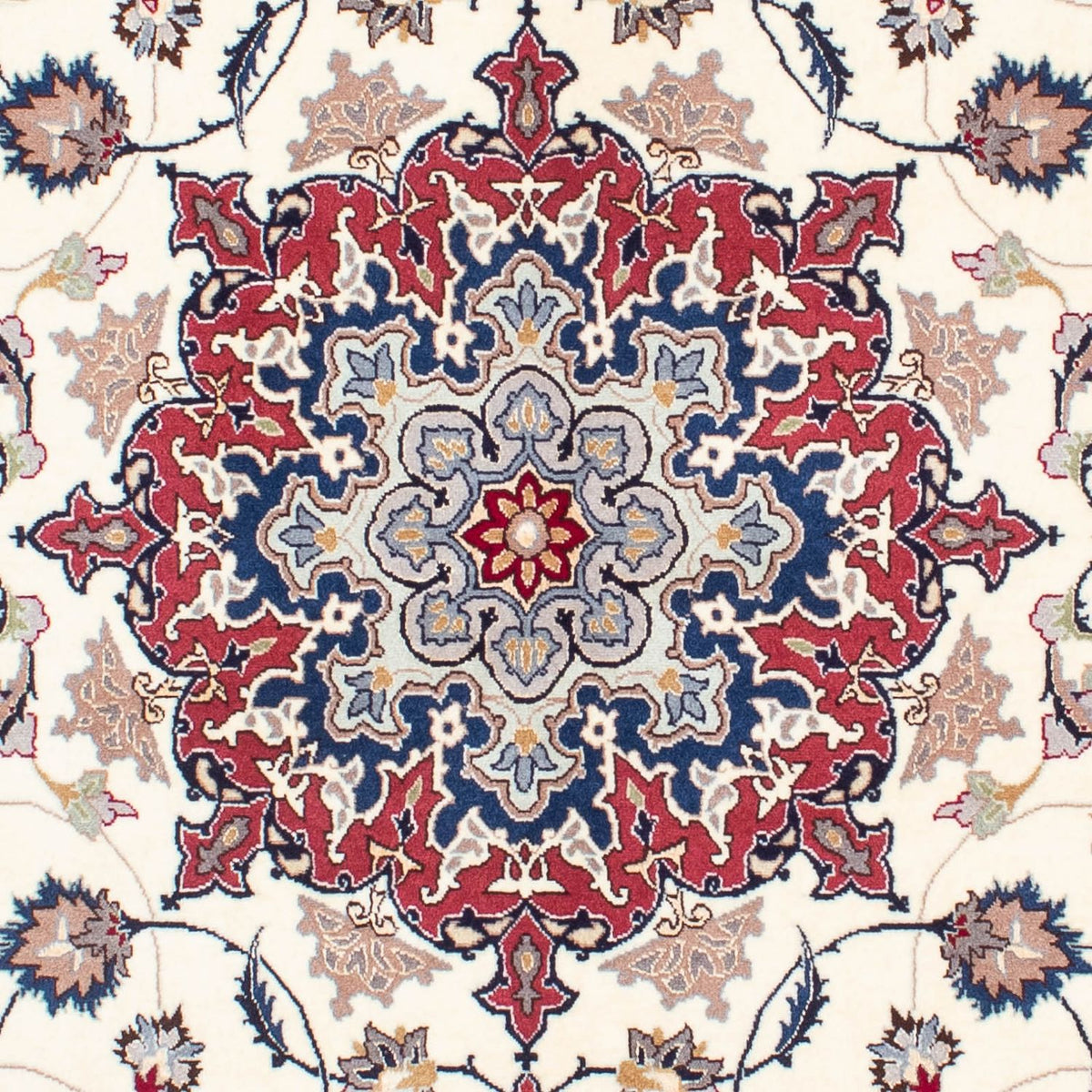 Persisk tæppe - Tabriz - Royal - 206 x 154 cm - beige