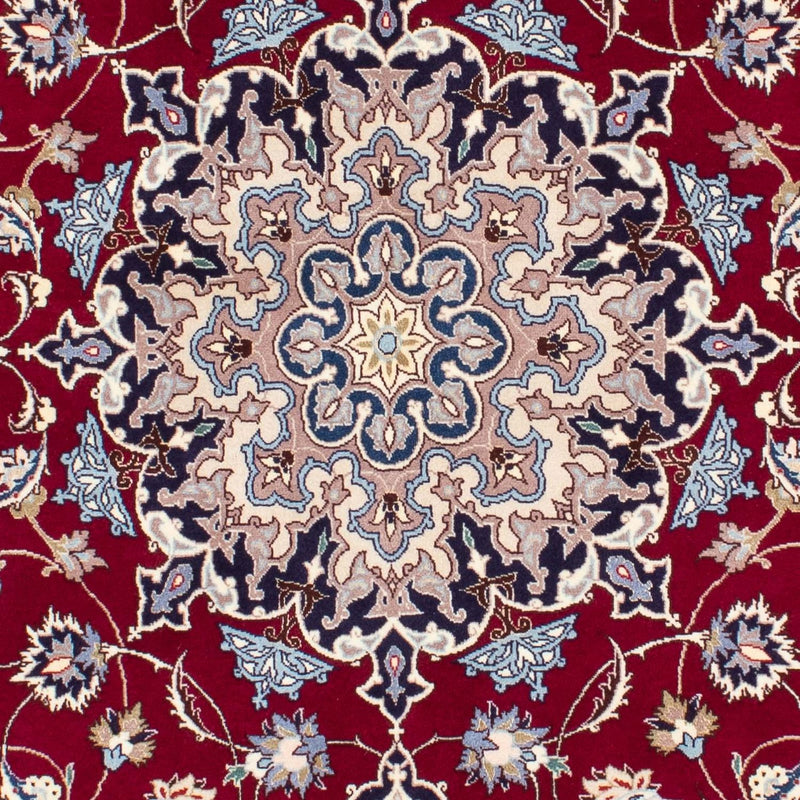 Persisk tæppe - Tabriz - Royal - 207 x 155 cm - mørkerød