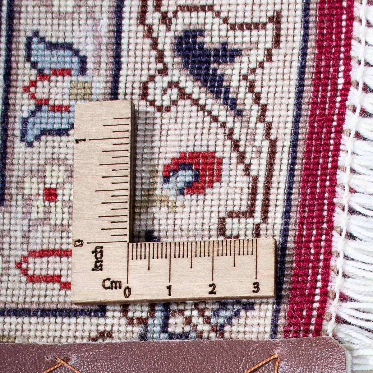 Persisk tæppe - Tabriz - Royal - 207 x 155 cm - mørkerød