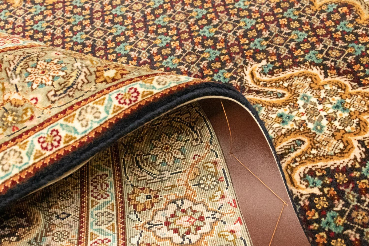 Persisk tæppe - Tabriz - Royal - 155 x 102 cm - mørkeblå