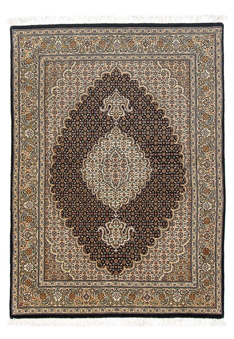 Persisk tæppe - Tabriz - Royal - 148 x 100 cm - mørkeblå