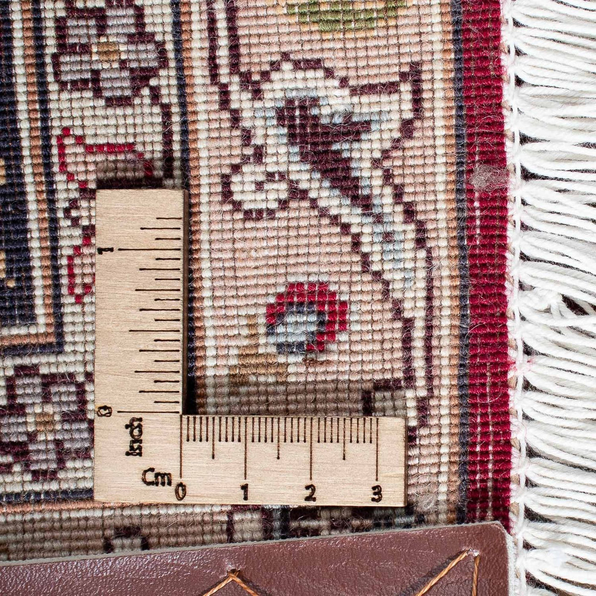Persisk tæppe - Tabriz - Royal - 207 x 153 cm - mørkerød