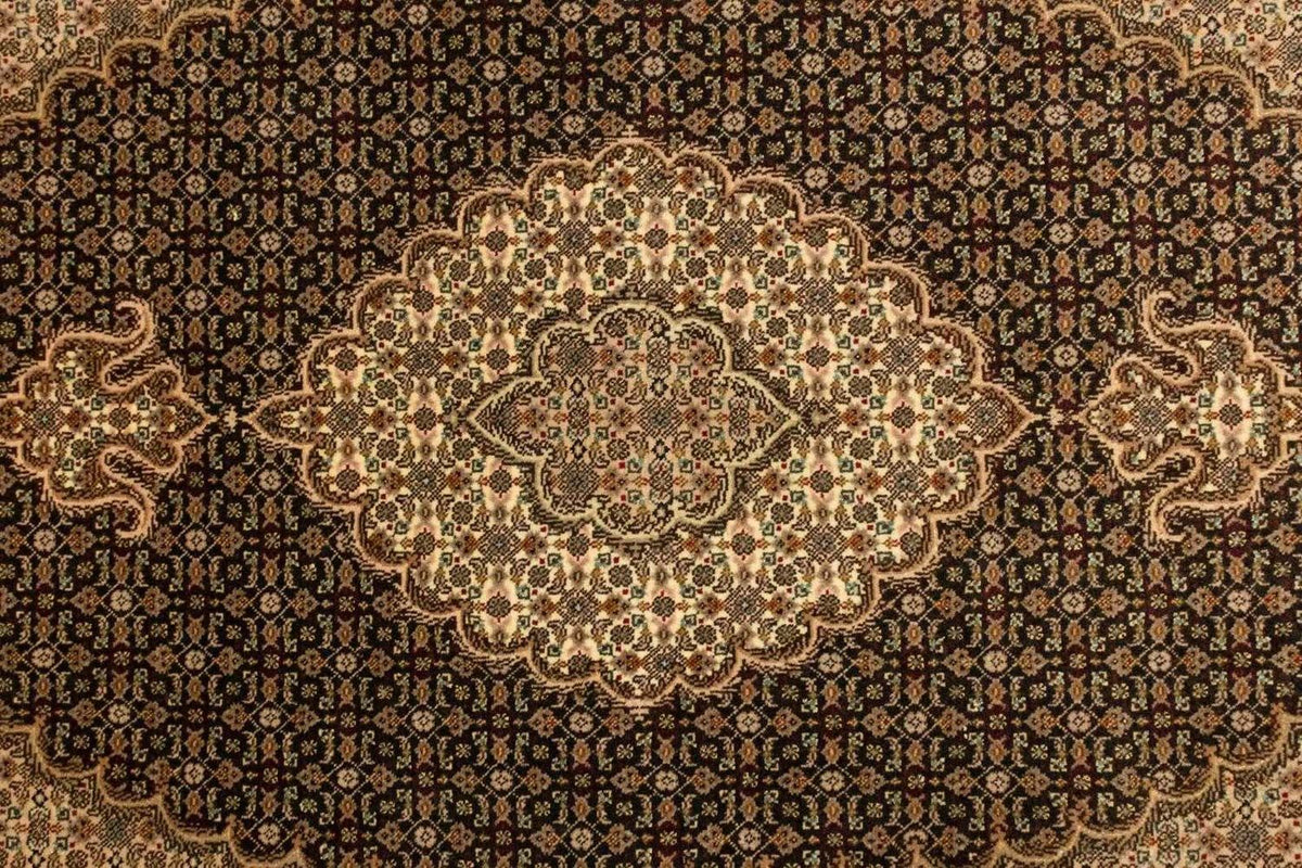 Persisk tæppe - Tabriz - Royal - 153 x 102 cm - mørkeblå