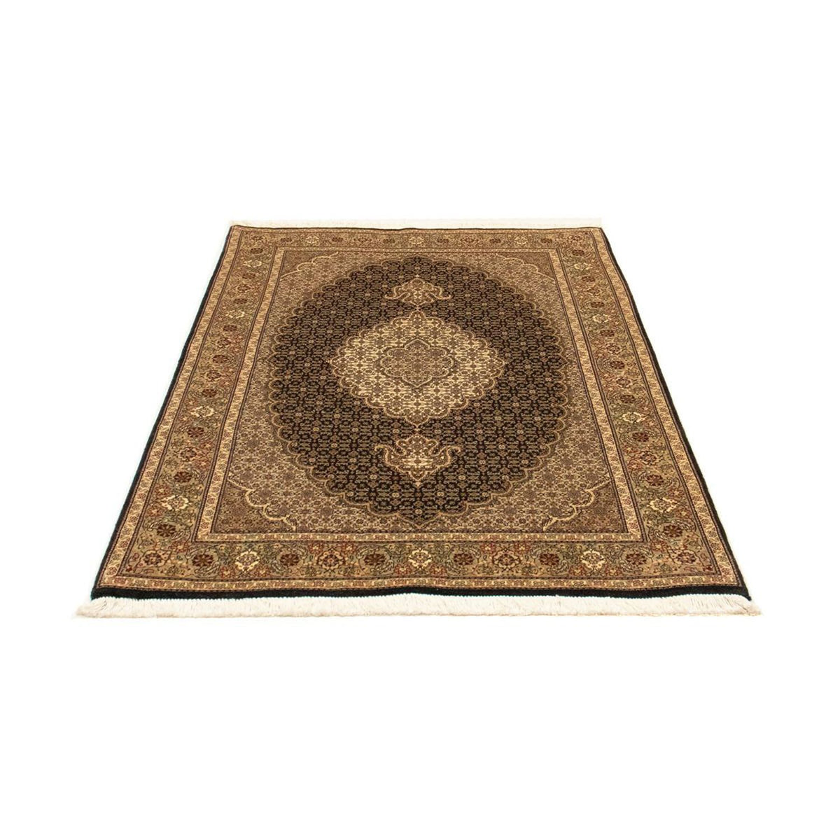 Persisk tæppe - Tabriz - Royal - 153 x 102 cm - mørkeblå