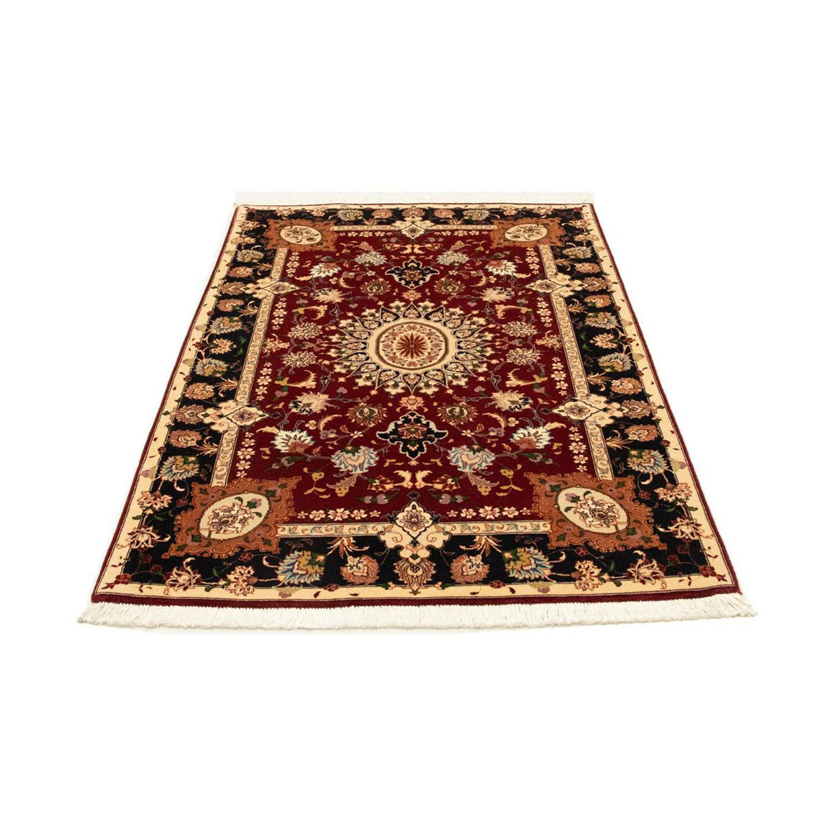 Persisk tæppe - Tabriz - Royal - 154 x 102 cm - rød