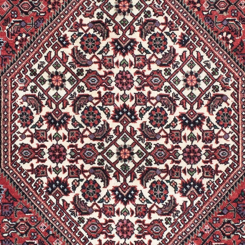 Løber Persisk tæppe - Bijar - 191 x 73 cm - lysrød