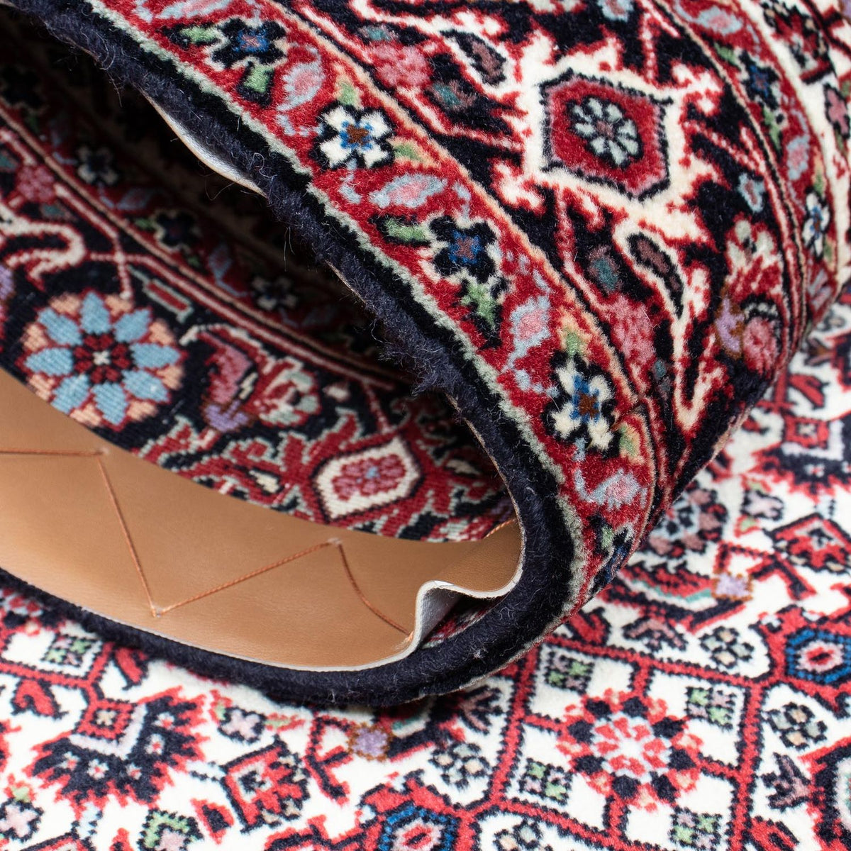 Løber Persisk tæppe - Bijar - 189 x 82 cm - beige